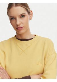 Quiksilver Bluza EQWFT03190 Beżowy Regular Fit. Kolor: beżowy. Materiał: bawełna #6