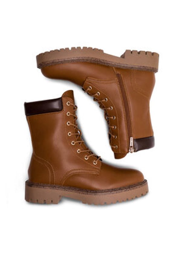 Jenny Fairy Trzewiki ELISA WS5896-17 Brązowy. Kolor: brązowy. Materiał: materiał