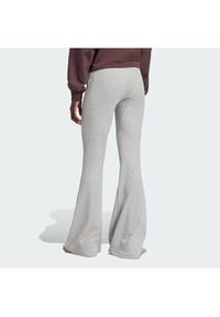 Adidas - adidas Legginsy Essentials IY9674 Szary Flared Leg. Kolor: szary. Materiał: bawełna #3