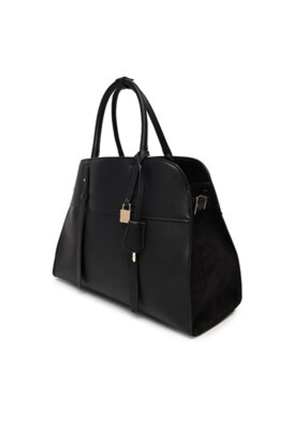 Aldo Torebka Allysa 14076779 Czarny. Kolor: czarny. Materiał: skórzane