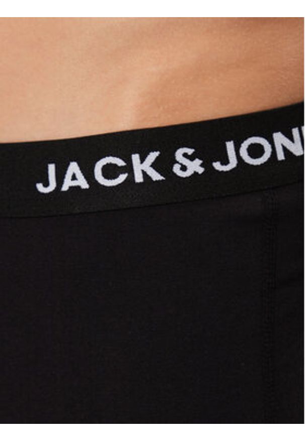 Jack & Jones - Jack&Jones Komplet 10 par bokserek Solid 12189937 Czarny. Kolor: czarny. Materiał: bawełna