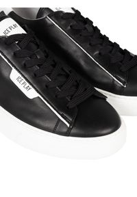 Ice Play Sneakersy | TENDER001M3L1 | Mężczyzna | Czarny. Okazja: na co dzień. Nosek buta: okrągły. Kolor: czarny. Materiał: tkanina, skóra. Sezon: lato
