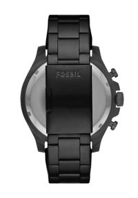 Fossil - Zegarek FS5754. Kolor: czarny. Materiał: materiał #2