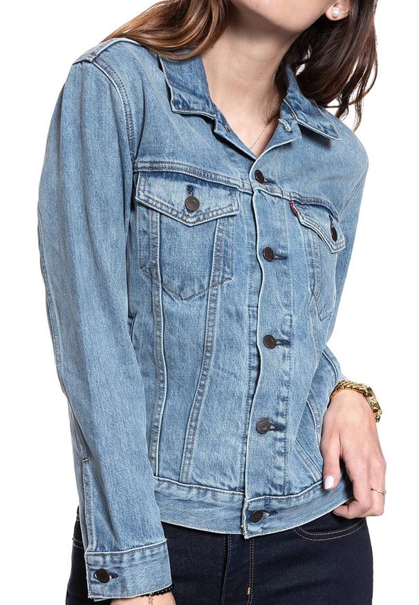 Levi's® - DAMSKA KURTKA JEANSOWA LEVI’S Trucker Jeans 723340146. Materiał: jeans