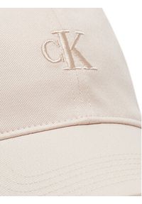 Calvin Klein Jeans Czapka z daszkiem Embroidered Monogram Cap LV04K5024G Różowy. Kolor: różowy. Materiał: materiał, bawełna