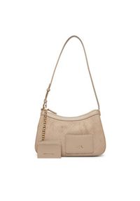 Armani Exchange Torebka XW001213 AF22645 U6223 Beżowy. Kolor: beżowy. Materiał: skórzane #3