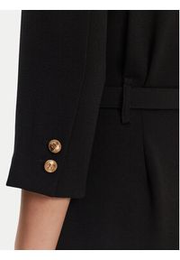 Elisabetta Franchi Kombinezon TU-047-52E2 Czarny Regular Fit. Kolor: czarny. Materiał: syntetyk #4