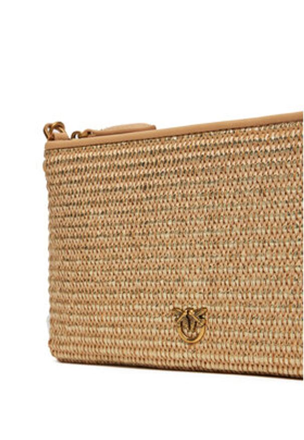 Pinko - PINKO Torebka Flat Horizontal Mini PE 25 PCPL 104277 A2CE Złoty. Kolor: złoty