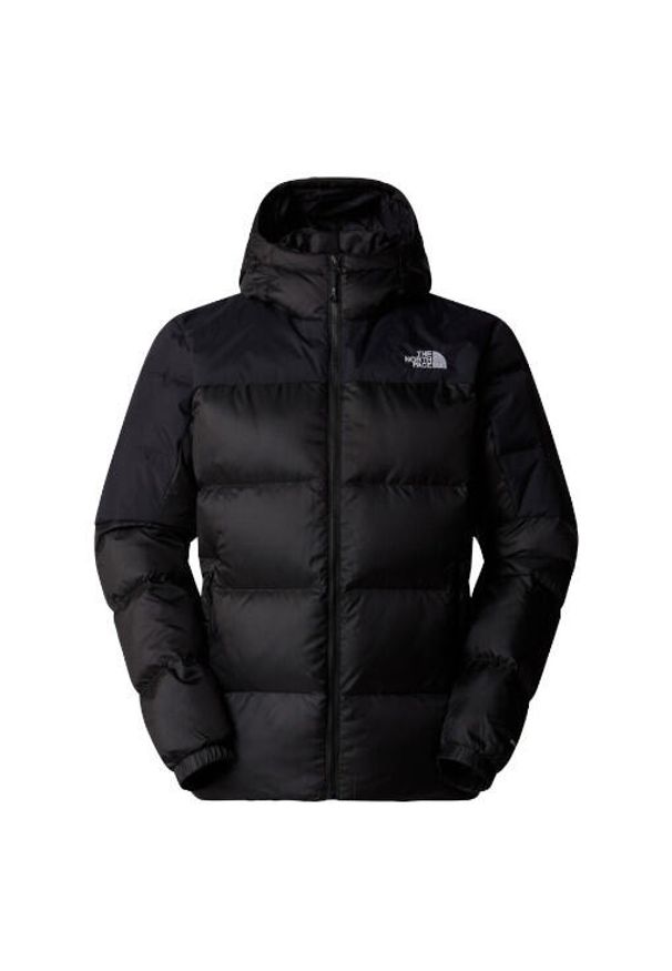 Kurtka turystyczna puchowa męska The North Face M Diablo Down 2-0 Hoodie. Kolor: czarny. Materiał: puch. Sport: turystyka piesza