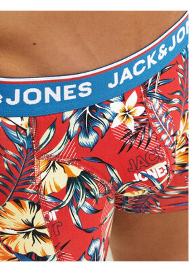 Jack & Jones - Jack&Jones Komplet 3 par bokserek Azores 12228458 Kolorowy. Materiał: bawełna. Wzór: kolorowy