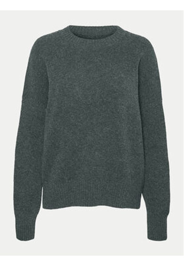 Vero Moda Sweter Boom 10320463 Zielony Loose Fit. Kolor: zielony. Materiał: syntetyk