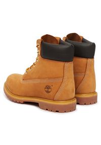 Timberland Trapery TB1103617131 Brązowy. Kolor: brązowy. Materiał: nubuk, skóra #5