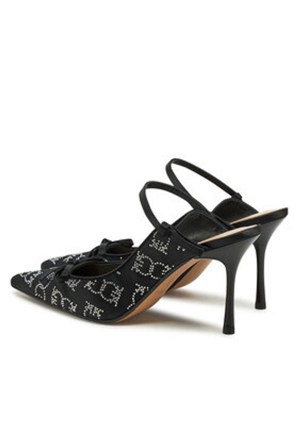 Pinko - PINKO Klapki Elsa 08 SD0335 T017 Czarny. Kolor: czarny. Materiał: materiał
