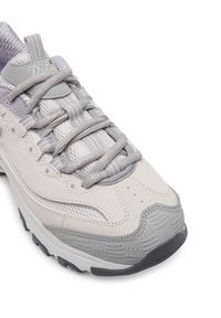 skechers - Skechers Sneakersy D'lites - Retro Rewind 150536/NTGY Szary. Kolor: szary. Materiał: skóra #4