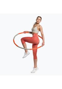 GYM SHARK - Legginsy treningowe damskie Gymshark Training 7/8. Kolor: żółty, wielokolorowy, pomarańczowy