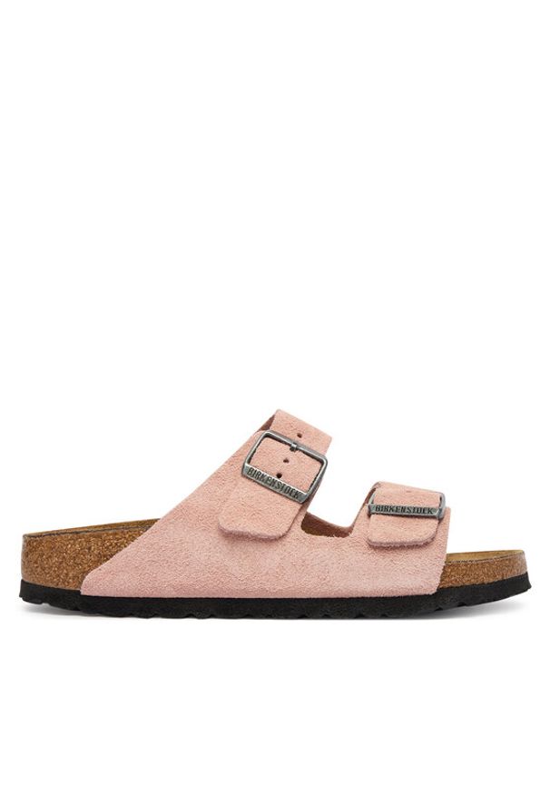 Birkenstock Klapki Arizona 1031651 Różowy. Kolor: różowy. Materiał: skóra, zamsz