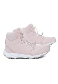 Buty trekkingowe dla dzieci New Balance 800. Wysokość cholewki: za kostkę. Zapięcie: sznurówki. Kolor: wielokolorowy, różowy. Materiał: tkanina, materiał, skóra, syntetyk. Szerokość cholewki: normalna