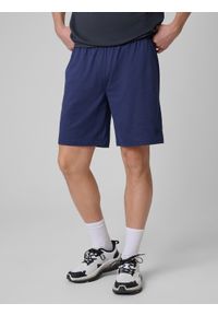 4f - 4F Spodenki treningowe szybkoschnące męskie - granatowe S. Kolor: niebieski. Materiał: włókno. Sport: fitness #2