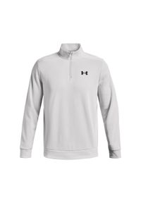 Kurtka z zamkiem błyskawicznym ¼ Under Armour Fleece®. Kolor: szary, czarny, wielokolorowy. Sport: bieganie, fitness #1