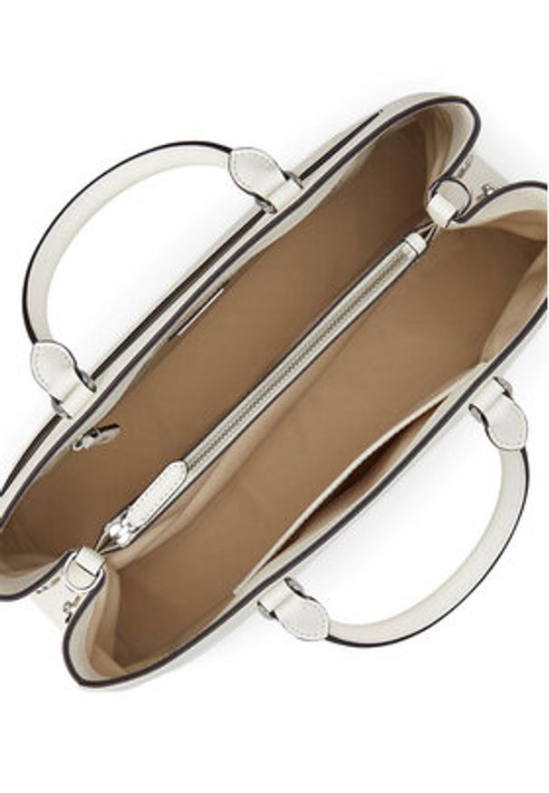 Lauren Ralph Lauren - LAUREN RALPH LAUREN Torebka 431898556038 Biały. Kolor: biały. Materiał: skórzane