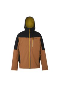 Regatta - Męska Kurtka Wentwood 3 W 1. Kolor: czarny, zielony, brązowy, wielokolorowy. Sport: turystyka piesza #1