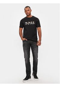 BOSS - Boss T-Shirt Tiburt 427 50506923 Czarny Regular Fit. Kolor: czarny. Materiał: bawełna