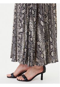 MICHAEL Michael Kors Spódnica plisowana MT570J5ABE Beżowy Regular Fit. Kolor: beżowy. Materiał: syntetyk #4