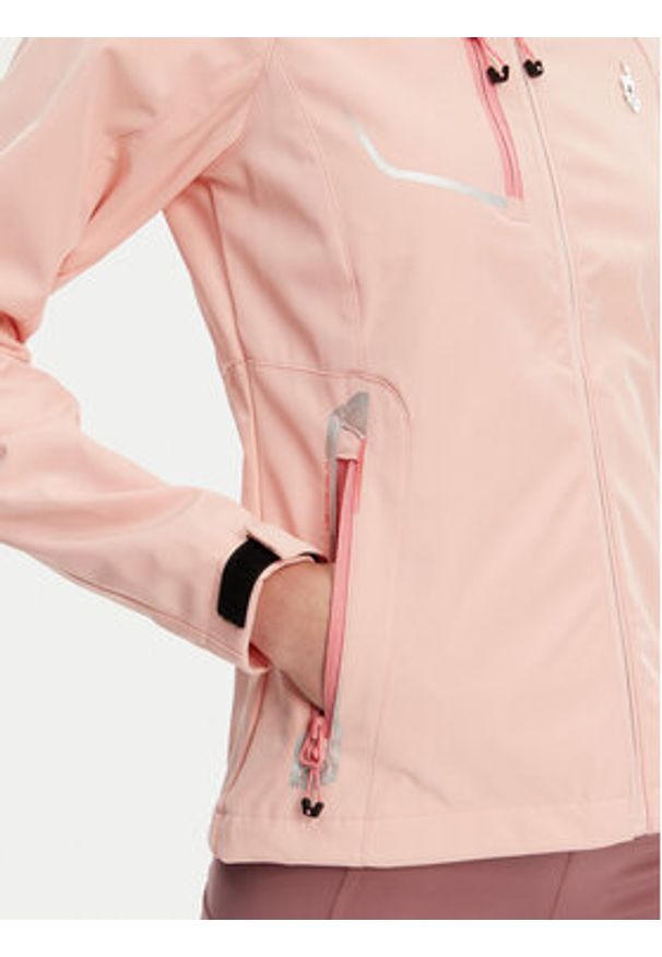Aulp Kurtka softshell Rossa Koralowy Regular Fit. Kolor: pomarańczowy. Materiał: syntetyk