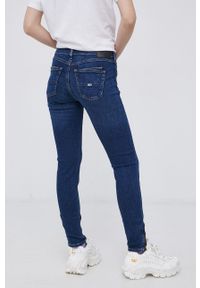 Tommy Jeans Jeansy damskie high waist. Stan: podwyższony. Kolor: niebieski #4