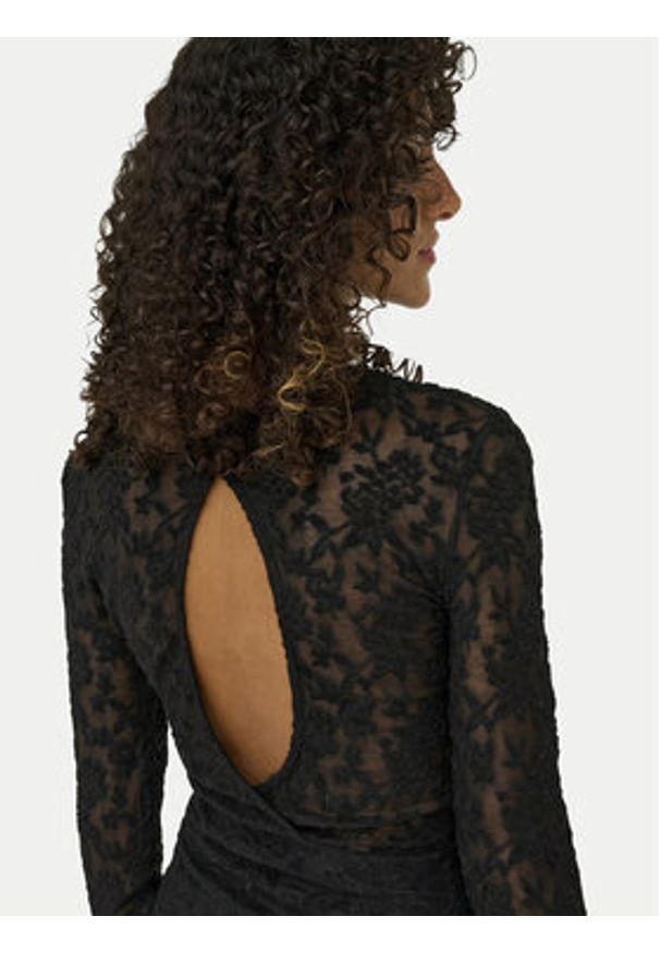 only - ONLY Sukienka koktajlowa Blaise 15356156 Czarny Slim Fit. Kolor: czarny. Materiał: syntetyk. Styl: wizytowy