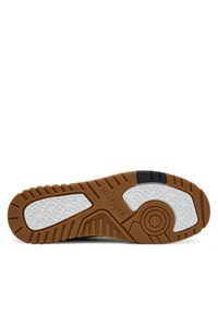 TOMMY HILFIGER - Tommy Hilfiger Sneakersy Th Basket Better Mix FM0FM05520 Czarny. Kolor: czarny. Materiał: skóra #4