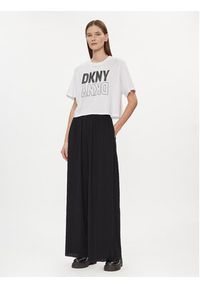 DKNY Sport T-Shirt DP2T8559 Biały Relaxed Fit. Kolor: biały. Materiał: bawełna. Styl: sportowy #5