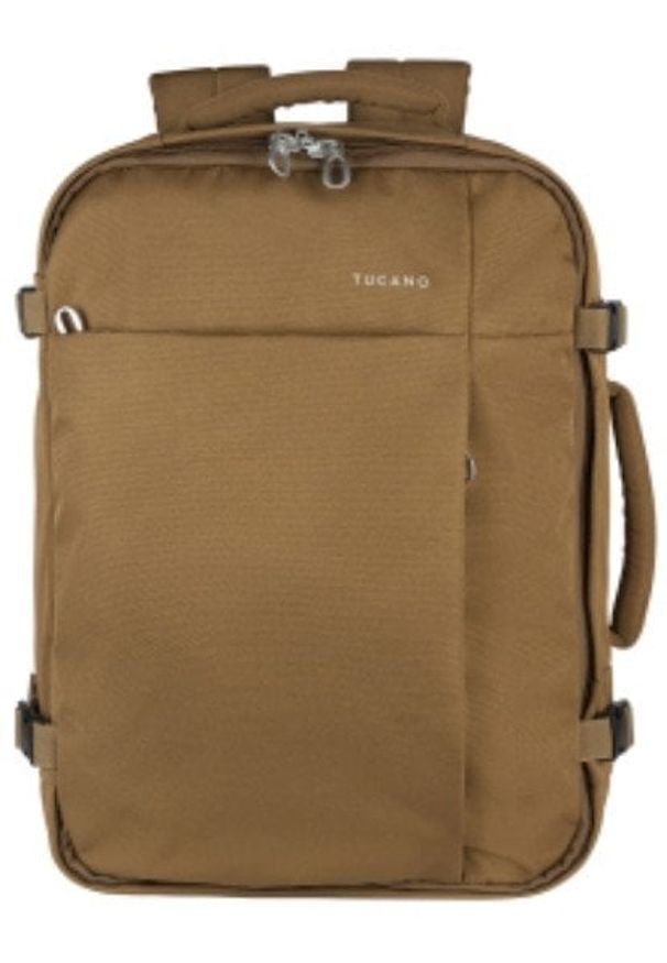 TUCANO - Plecak podróżny i na laptop 17" Tucano BKTUG-ML-MC, standardowe linie lotnicze, piaskowy. Styl: klasyczny