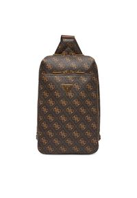 Guess Saszetka HMMILO P5226 Brązowy. Kolor: brązowy. Materiał: skóra