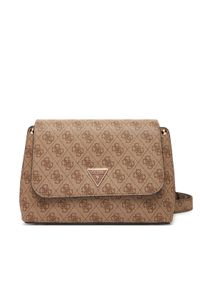 Guess Torebka Meridian II HWSG69 74200 Brązowy. Kolor: brązowy. Materiał: skórzane