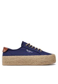 Espadryle Pepe Jeans. Kolor: niebieski