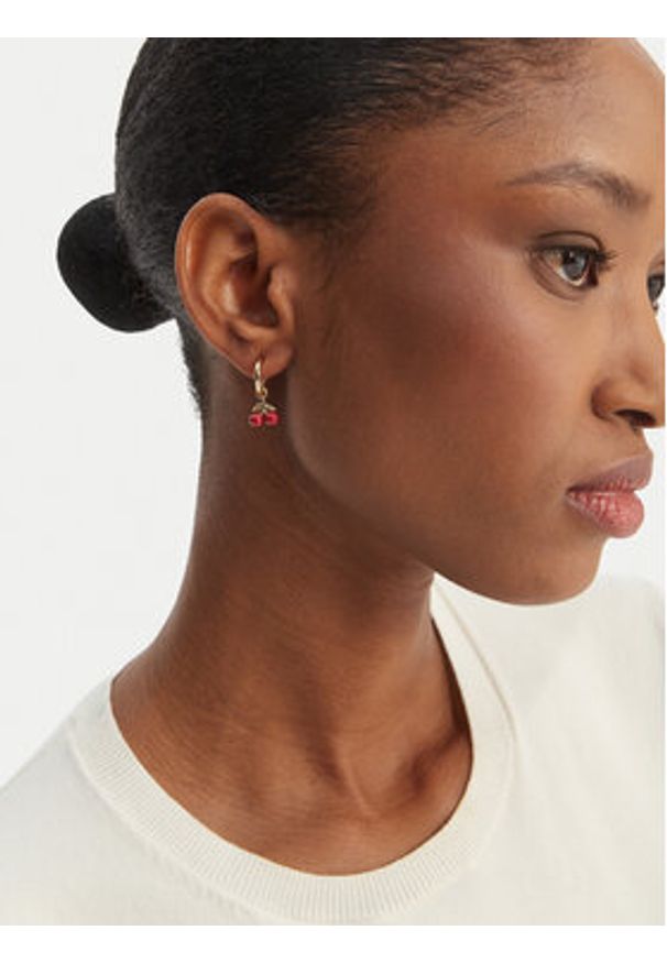 Coach Kolczyki 37571171 Złoty. Materiał: metalowe. Kolor: złoty