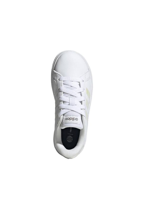 Adidas - Buty do tenisa ADIDAS Grand Court sznurowane. Materiał: guma. Szerokość cholewki: normalna. Wzór: gładki. Sport: tenis