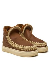 Mou Śniegowce Eskimo Sneaker Bold FW411000B Brązowy. Kolor: brązowy. Materiał: skóra #6