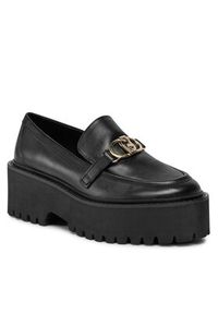Liu Jo Loafersy Forty 01 SA4049 P0102 Czarny. Kolor: czarny. Materiał: skóra #5