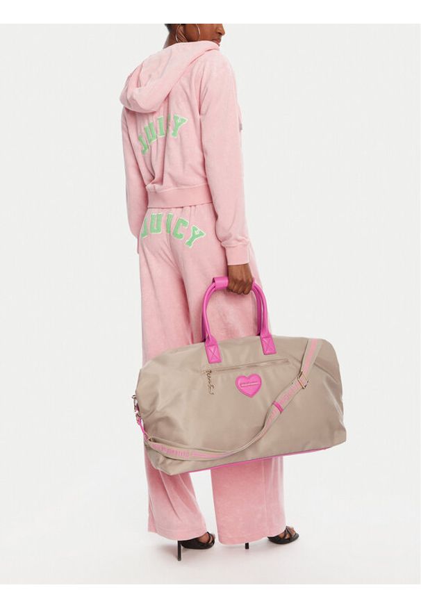Juicy Couture Torba weekendowa CEO-BIJXT2544WPJ Beżowy. Kolor: beżowy