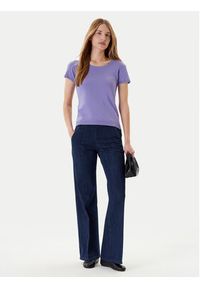 United Colors of Benetton - United Colors Of Benetton Jeansy 4TUTDF06V Granatowy Flare Fit. Kolor: niebieski