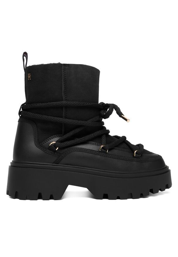 TOMMY HILFIGER - Śniegowce Tommy Hilfiger. Kolor: czarny