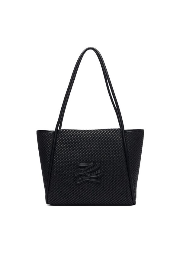 Karl Lagerfeld - KARL LAGERFELD Torebka B3W30313 Czarny. Kolor: czarny. Materiał: skórzane
