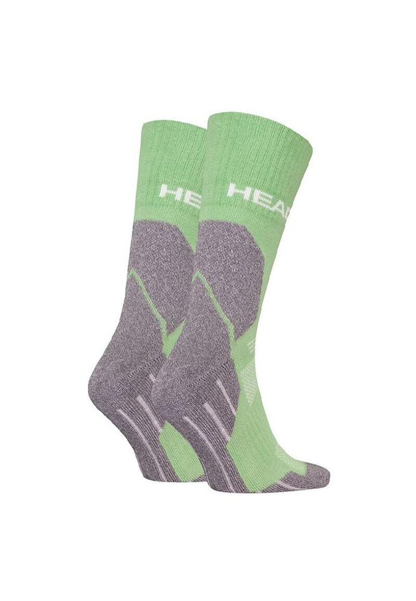 Skarpety sportowe Head Hiking All Climates Crew 2 Pary. Kolor: zielony