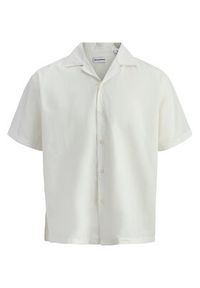 Jack & Jones Koszula Breeze 12288594 Biały Relaxed Fit. Kolor: biały. Materiał: bawełna #7