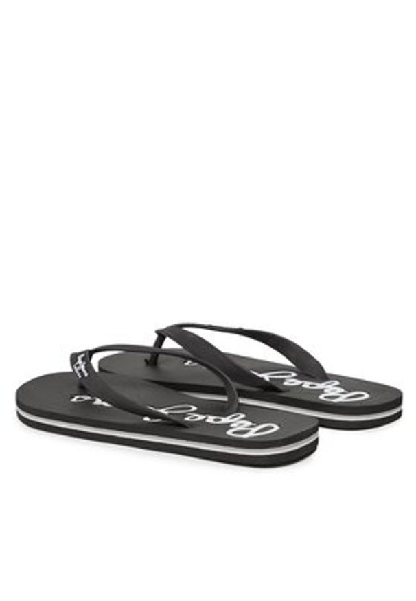 Pepe Jeans Japonki Bay Beach Basic M PMS70128 Czarny. Kolor: czarny