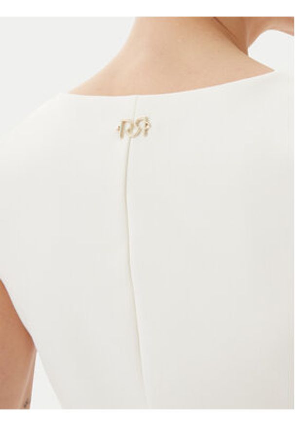 Rinascimento Kamizelka CFC0123672003 Écru Regular Fit. Materiał: syntetyk