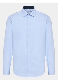 Seidensticker Koszula 01.653710 Niebieski Regular Fit. Kolor: niebieski. Materiał: bawełna #1