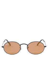 Ray-Ban Okulary przeciwsłoneczne Oval Flat Lenses 0RB3547N Czarny. Kolor: czarny #4